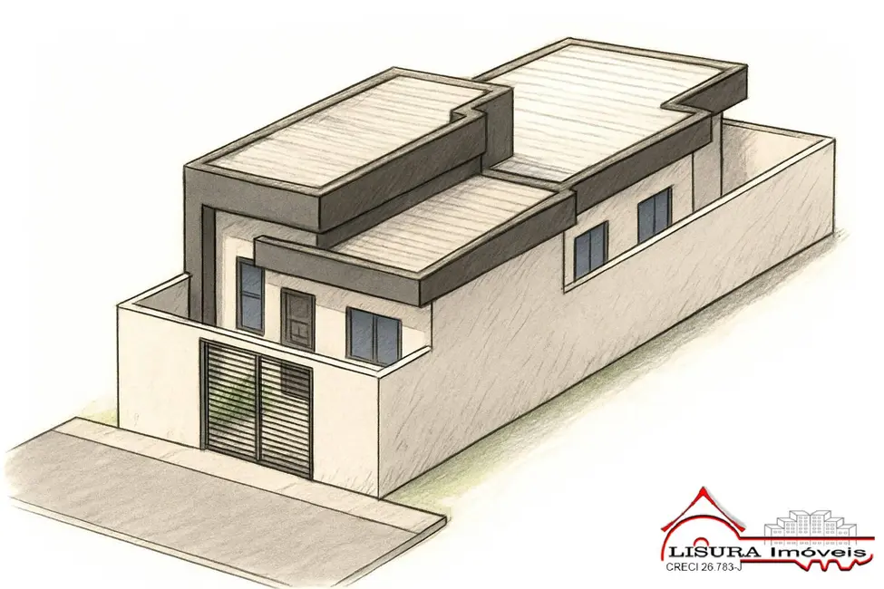 Foto 3 de Casa com 3 quartos à venda, 93m2 em Residencial Parque dos Sinos, Jacarei - SP