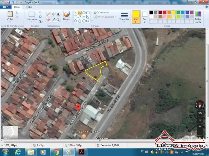 Foto 4 de Terreno / Lote à venda, 398m2 em Jardim Santa Marina, Jacarei - SP