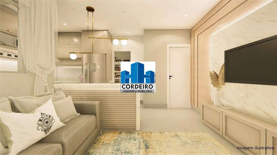 Foto 2 de Apartamento com 2 quartos à venda, 44m2 em Vila Alzira, Santo Andre - SP