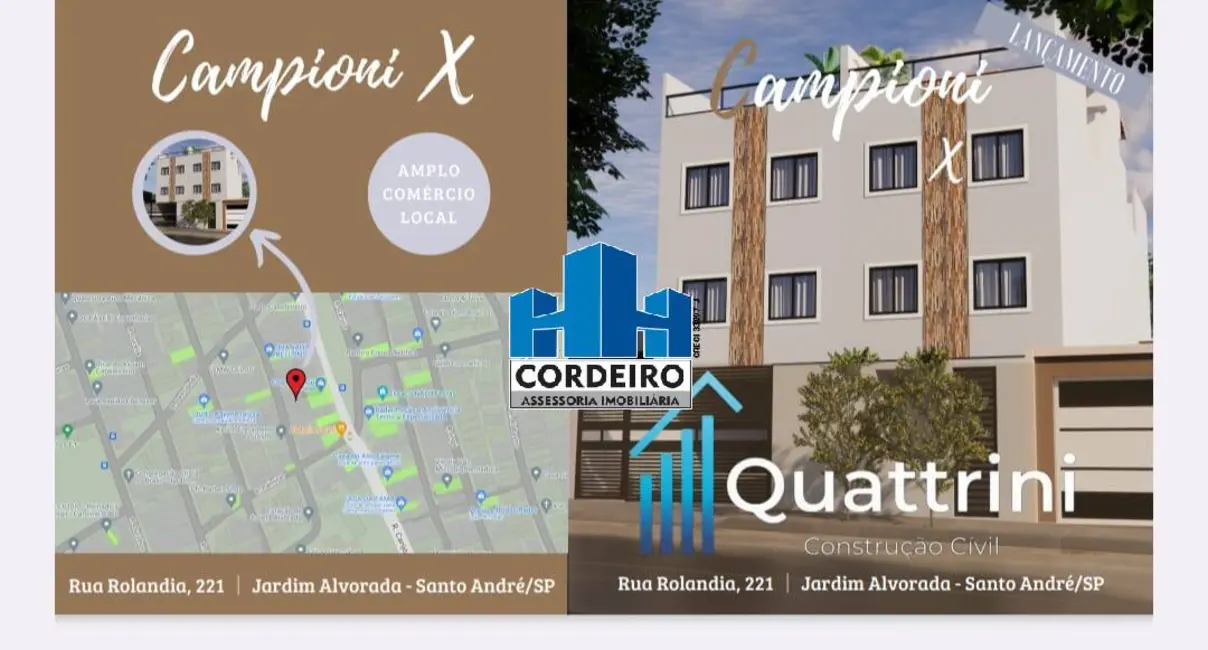 Apartamento com 2 quartos à venda, 42m2 em Jardim Alvorada, Santo Andre - SP - imagem 1 Foto 1 de Apartamento com 2 quartos à venda, 42m2 em Jardim Alvorada, Santo Andre - SP