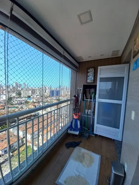 Foto 1 de Apartamento com 3 quartos à venda, 89m2 em Marapé, Santos - SP