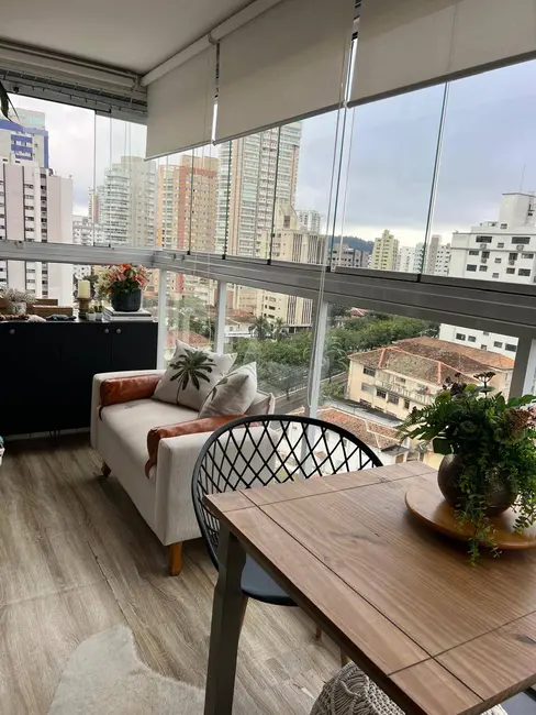 Foto 9 de Apartamento com 1 quarto à venda, 52m2 em Embaré, Santos - SP