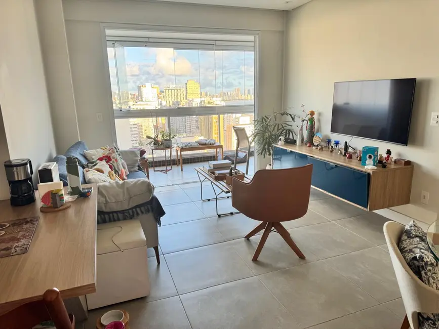 Foto 1 de Apartamento com 2 quartos à venda, 72m2 em Gonzaga, Santos - SP