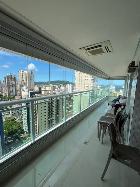 Foto 3 de Apartamento com 3 quartos à venda, 114m2 em Boqueirão, Santos - SP