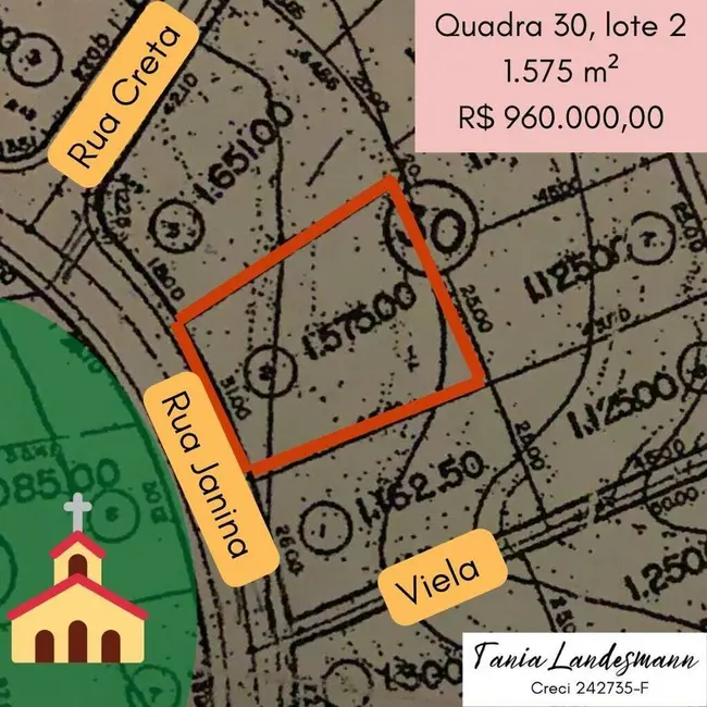 Foto 6 de Lote de Condomínio à venda, 1570m2 em Granja Viana, Cotia - SP