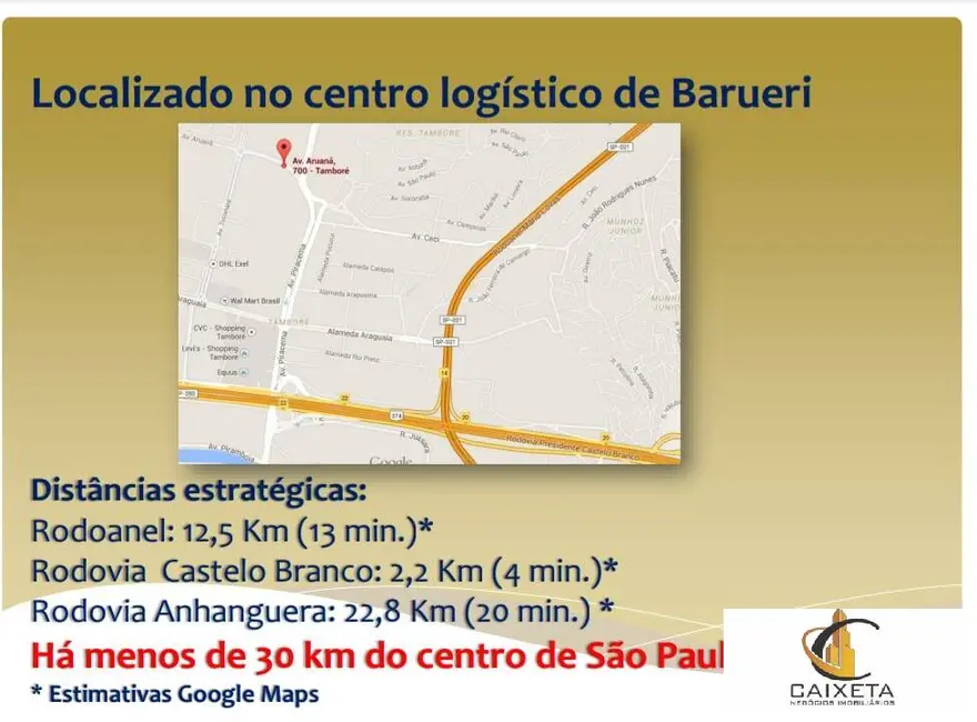 Foto 2 de Armazém / Galpão para alugar, 19143m2 em Tamboré, Barueri - SP