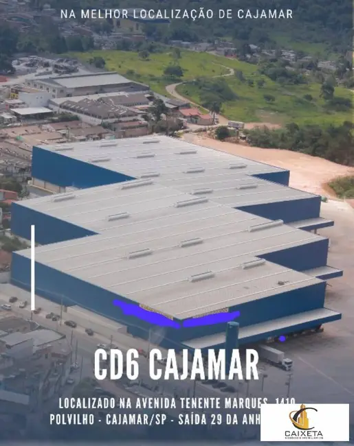 Armazém / Galpão para alugar, 8852m2 em Portais (Polvilho), Cajamar - SP - imagem 2 Foto 2 de Armazém / Galpão para alugar, 8852m2 em Portais (Polvilho), Cajamar - SP