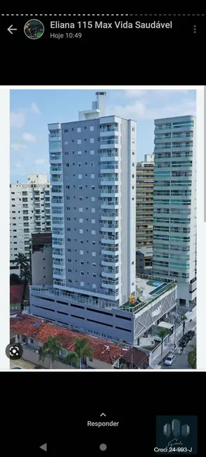 Foto 1 de Apartamento com 2 quartos à venda, 72m2 em Boqueirão, Praia Grande - SP