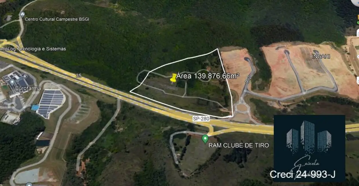 Foto 1 de Sala Comercial à venda, 139877m2 em Ingahi, Itapevi - SP