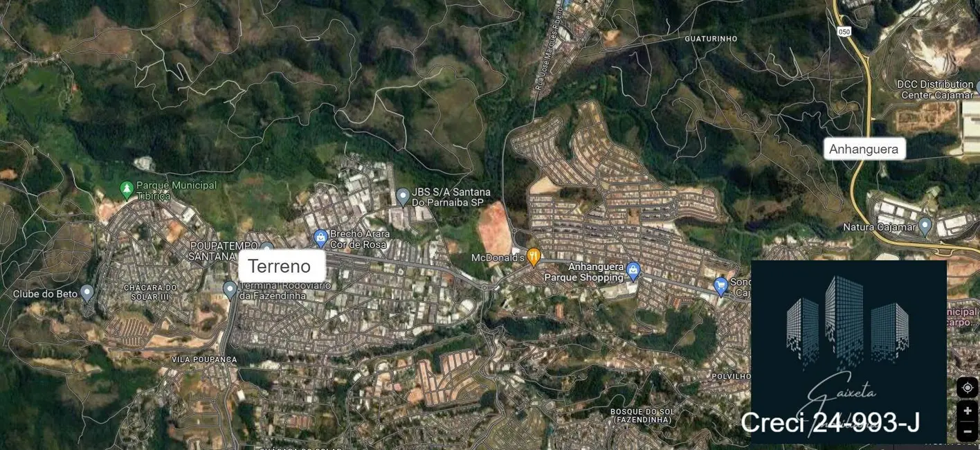 Foto 2 de Terreno / Lote à venda, 9000m2 em Jardim Sílvio, Santana De Parnaiba - SP