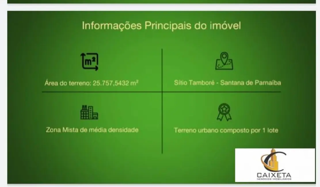 Foto 4 de Terreno / Lote à venda, 25804m2 em Tamboré, Santana De Parnaiba - SP