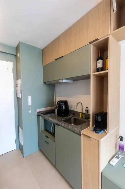 Apartamento com 1 quarto para alugar, 27m2 em Vila Nova Conceição, São Paulo - SP - imagem 3 Foto 3 de Apartamento com 1 quarto para alugar, 27m2 em Vila Nova Conceição, São Paulo - SP