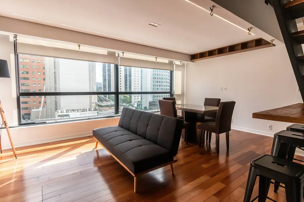 Apartamento com 1 quarto para alugar, 64m2 em Vila Olímpia, São Paulo - SP - imagem 3 Foto 3 de Apartamento com 1 quarto para alugar, 64m2 em Vila Olímpia, São Paulo - SP