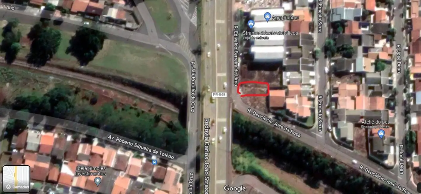 Terreno / Lote à venda, 268m2 em Jardim Tropical, Londrina - PR - imagem 3 Foto 3 de Terreno / Lote à venda, 268m2 em Jardim Tropical, Londrina - PR