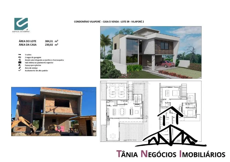 Casa de Condomínio com 3 quartos à venda, 231m2 em Vargem Grande, Florianopolis - SC - imagem 9 Foto 9 de Casa de Condomínio com 3 quartos à venda, 231m2 em Vargem Grande, Florianopolis - SC
