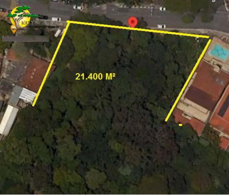 Foto 1 de Terreno / Lote à venda, 21400m2 em Horto Florestal, São Paulo - SP