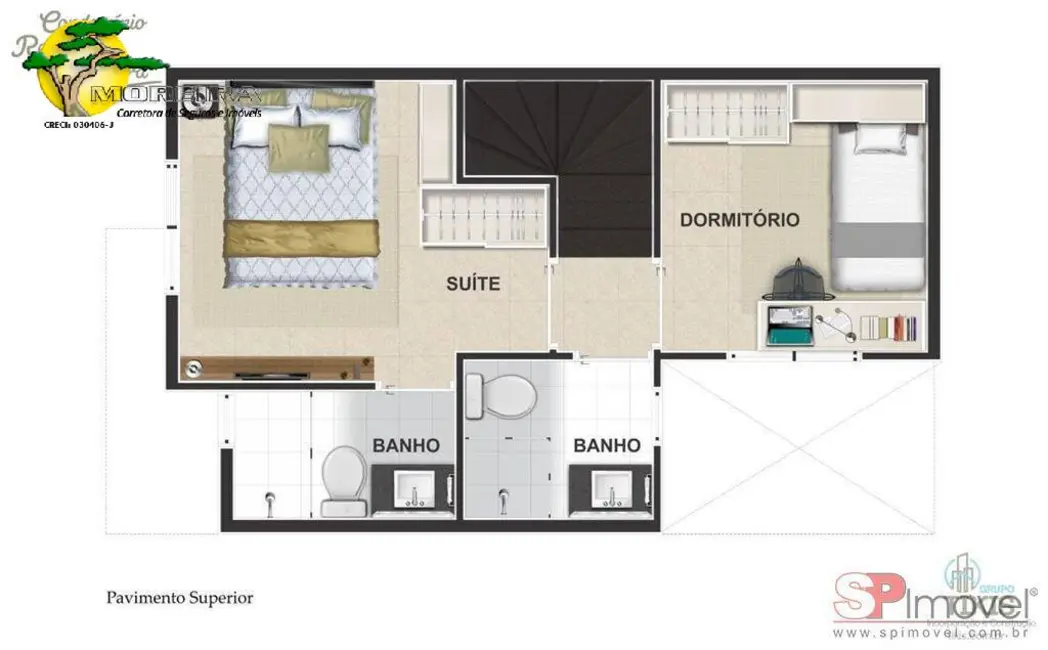 Casa de Condomínio com 2 quartos à venda, 60m2 em Tremembé, São Paulo - SP - imagem 4 Foto 4 de Casa de Condomínio com 2 quartos à venda, 60m2 em Tremembé, São Paulo - SP