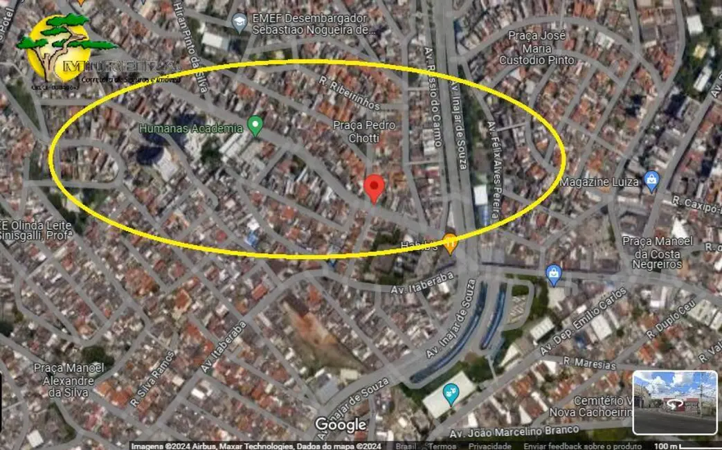 Foto 1 de Terreno / Lote à venda, 1431m2 em Vila Souza, São Paulo - SP