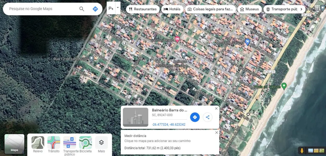 Terreno / Lote à venda, 325m2 em Balneario Barra Do Sul - SC - imagem 8 Foto 8 de Terreno / Lote à venda, 325m2 em Balneario Barra Do Sul - SC