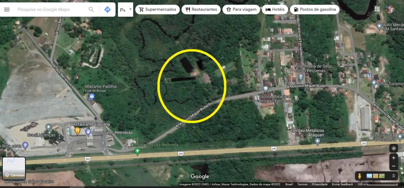 Terreno / Lote à venda, 39000m2 em Araquari - SC - imagem 4 Foto 4 de Terreno / Lote à venda, 39000m2 em Araquari - SC