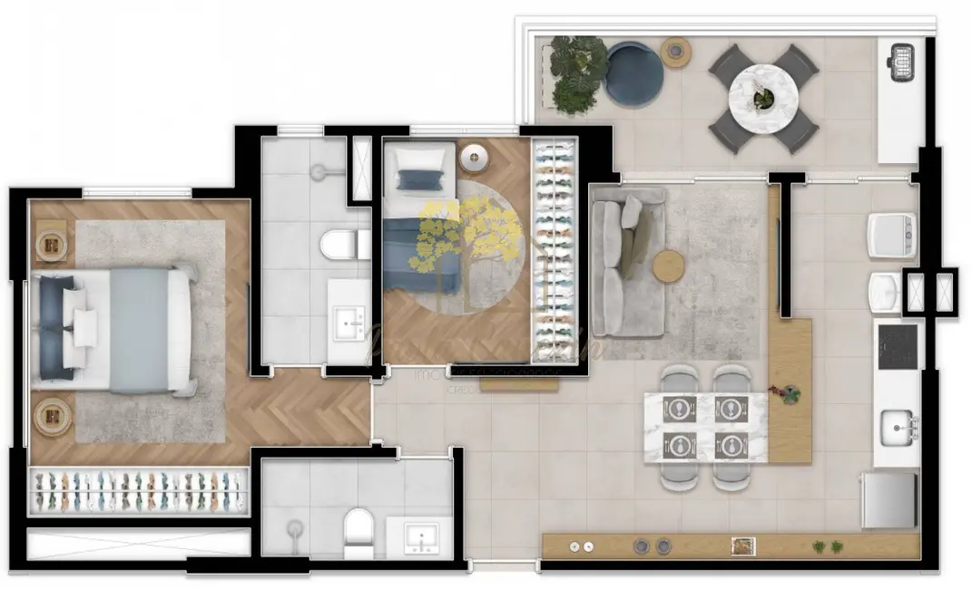 Foto 6 de Apartamento com 3 quartos à venda, 4570m2 em Sao Jose Dos Campos - SP