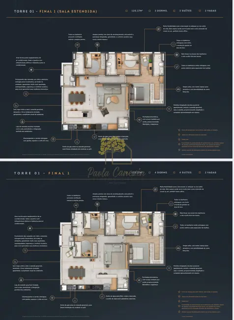 Foto 2 de Apartamento com 2 quartos à venda, 75m2 em Sao Jose Dos Campos - SP