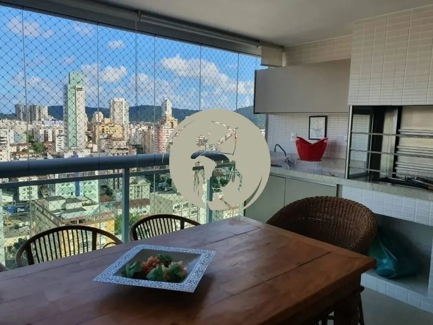Foto 2 de Apartamento com 3 quartos à venda e para alugar, 151m2 em Aparecida, Santos - SP