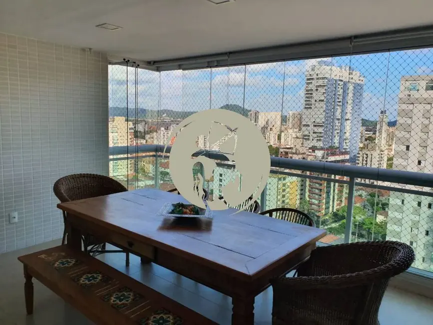 Apartamento com 3 quartos à venda e para alugar, 151m2 em Aparecida, Santos - SP - imagem 3 Foto 3 de Apartamento com 3 quartos à venda e para alugar, 151m2 em Aparecida, Santos - SP