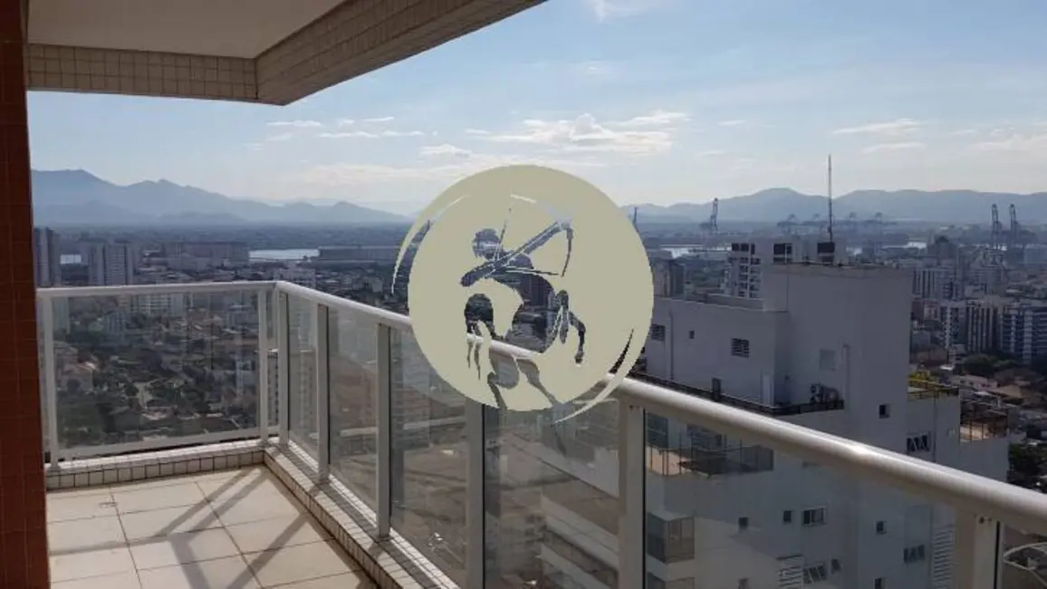 Foto 8 de Cobertura com 4 quartos à venda, 349m2 em Embaré, Santos - SP