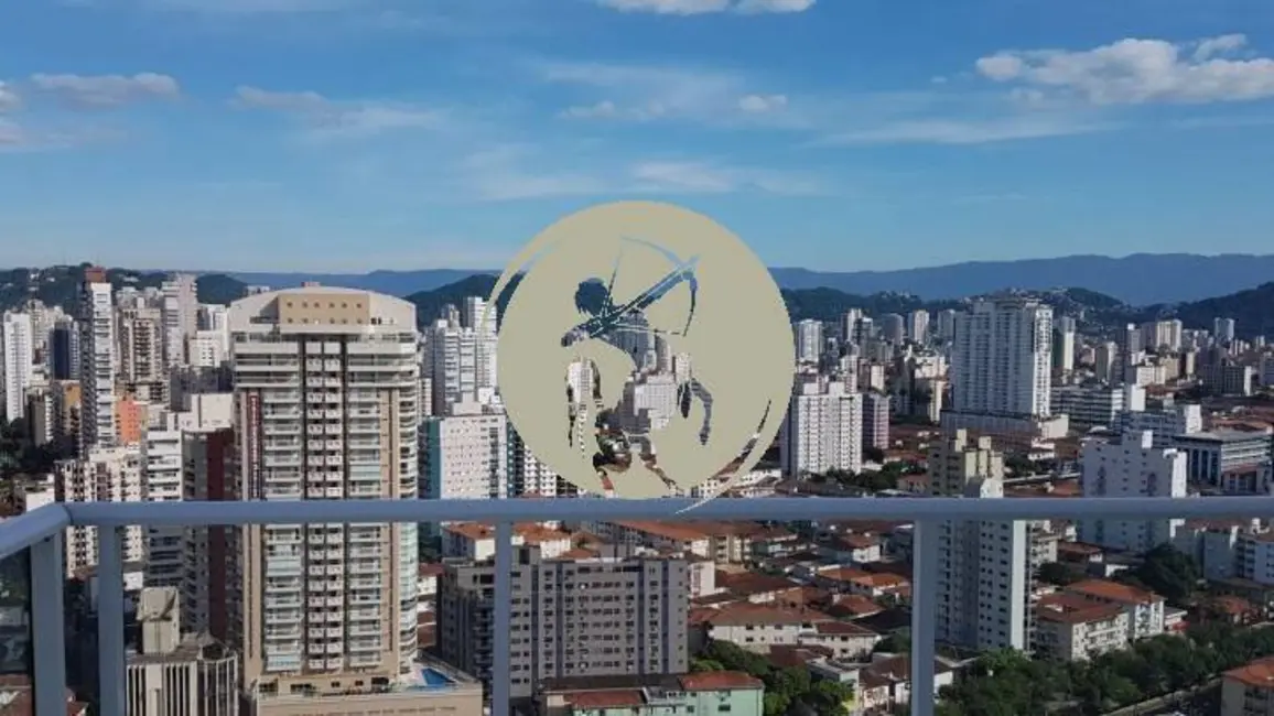 Foto 3 de Cobertura com 4 quartos à venda, 349m2 em Embaré, Santos - SP