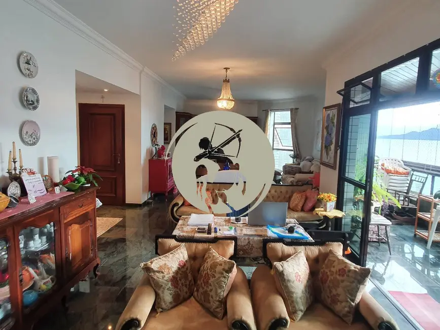 Foto 1 de Apartamento com 4 quartos à venda, 290m2 em Embaré, Santos - SP