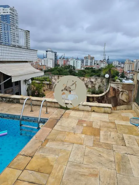 Foto 8 de Cobertura com 4 quartos à venda, 367m2 em Ponta da Praia, Santos - SP