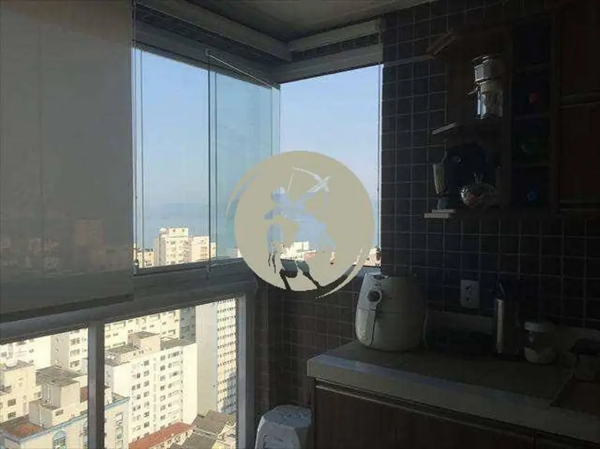 Foto 9 de Apartamento com 3 quartos à venda, 100m2 em Pompéia, Santos - SP