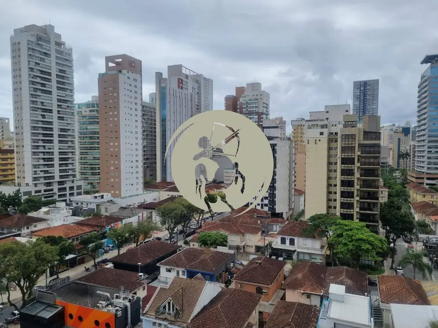 Foto 4 de Loft / Flat com 2 quartos à venda, 70m2 em Gonzaga, Santos - SP