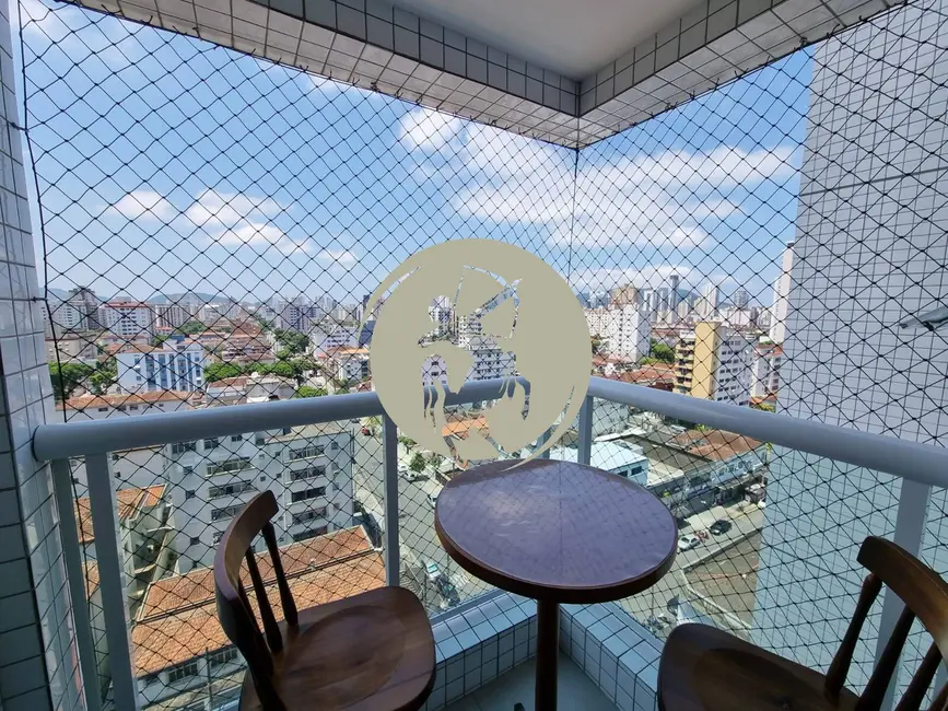 Foto 6 de Apartamento com 2 quartos à venda, 77m2 em Embaré, Santos - SP