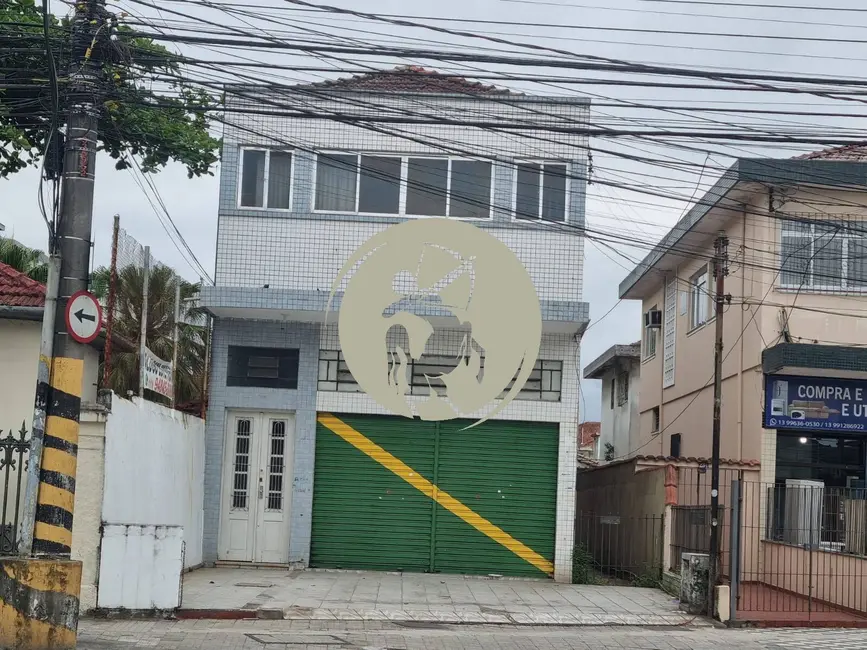 Foto 1 de Sala Comercial à venda e para alugar, 570m2 em Vila Mathias, Santos - SP