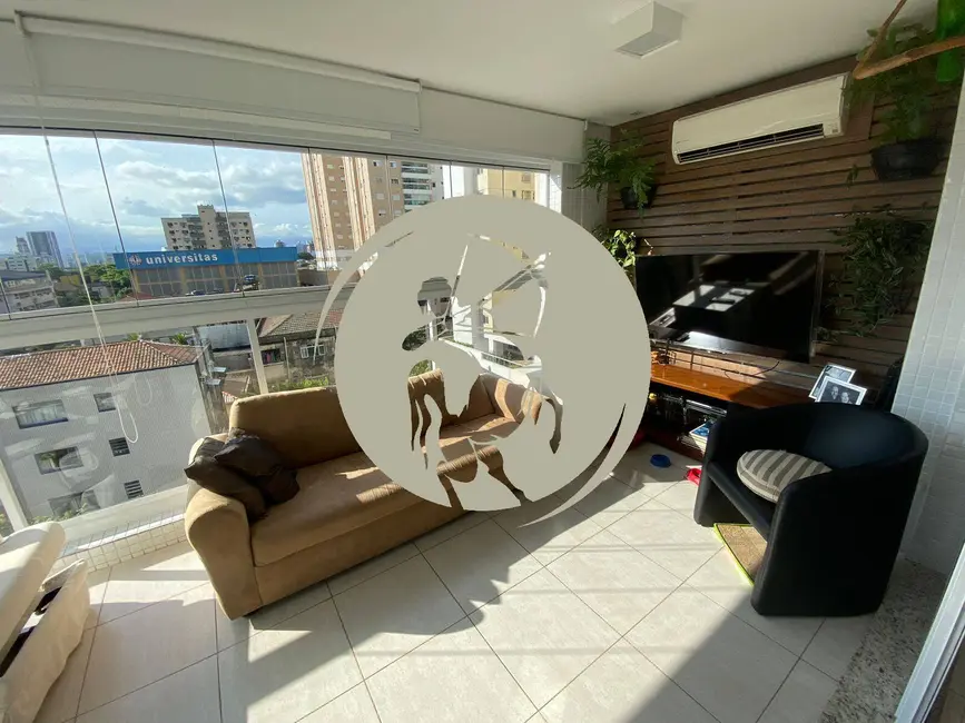 Foto 2 de Apartamento com 3 quartos à venda, 111m2 em Ponta da Praia, Santos - SP