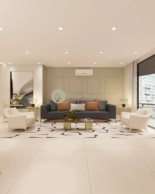 Foto 4 de Apartamento com 3 quartos à venda, 185m2 em Pompéia, Santos - SP