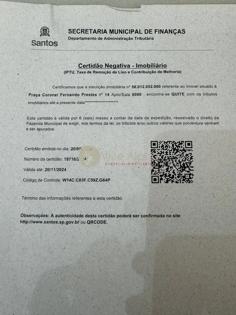 Armazém / Galpão à venda, 342m2 em Estuário, Santos - SP - imagem 5 Foto 5 de Armazém / Galpão à venda, 342m2 em Estuário, Santos - SP