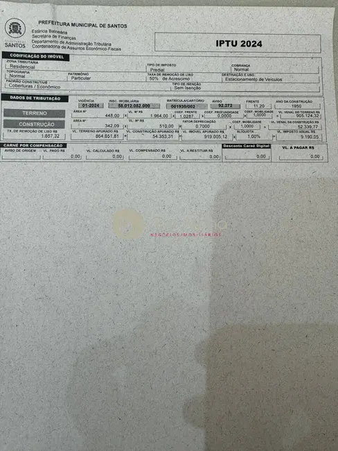 Armazém / Galpão à venda, 342m2 em Estuário, Santos - SP - imagem 6 Foto 6 de Armazém / Galpão à venda, 342m2 em Estuário, Santos - SP