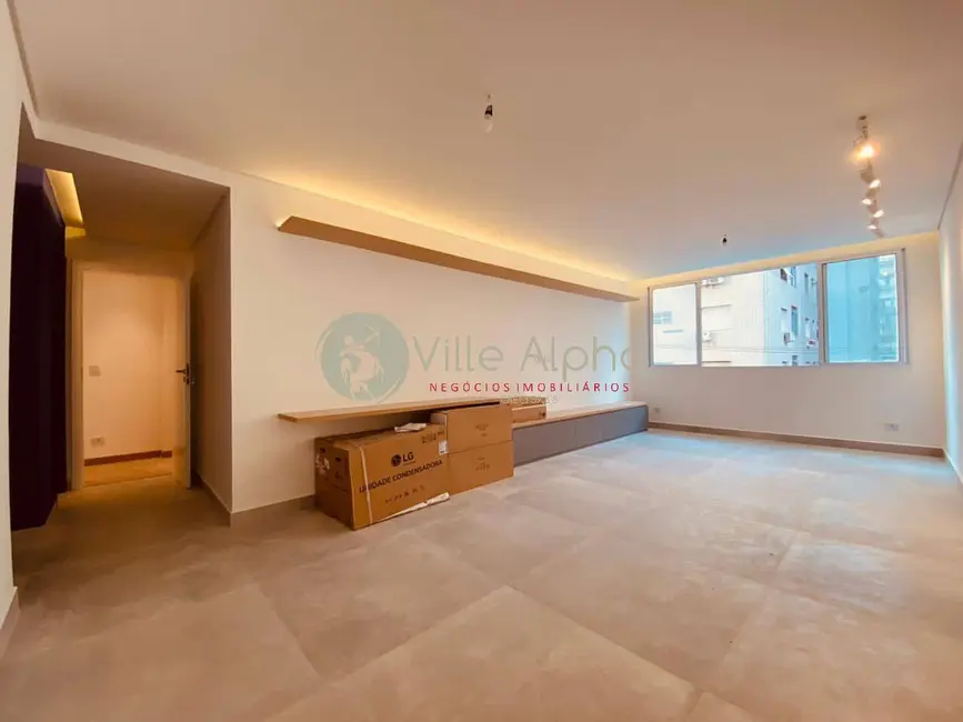 Foto 2 de Apartamento com 3 quartos à venda e para alugar, 127m2 em Gonzaga, Santos - SP