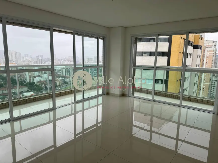 Foto 3 de Apartamento com 4 quartos à venda, 413m2 em Pompéia, Santos - SP