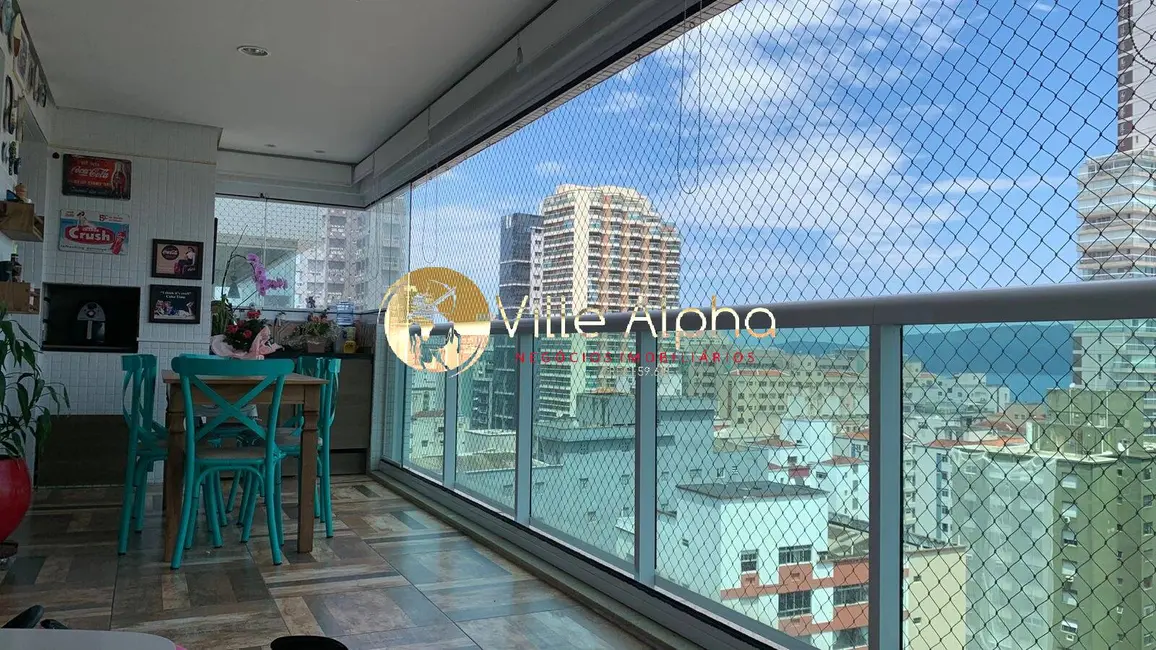 Foto 3 de Apartamento com 4 quartos à venda, 136m2 em Pompéia, Santos - SP