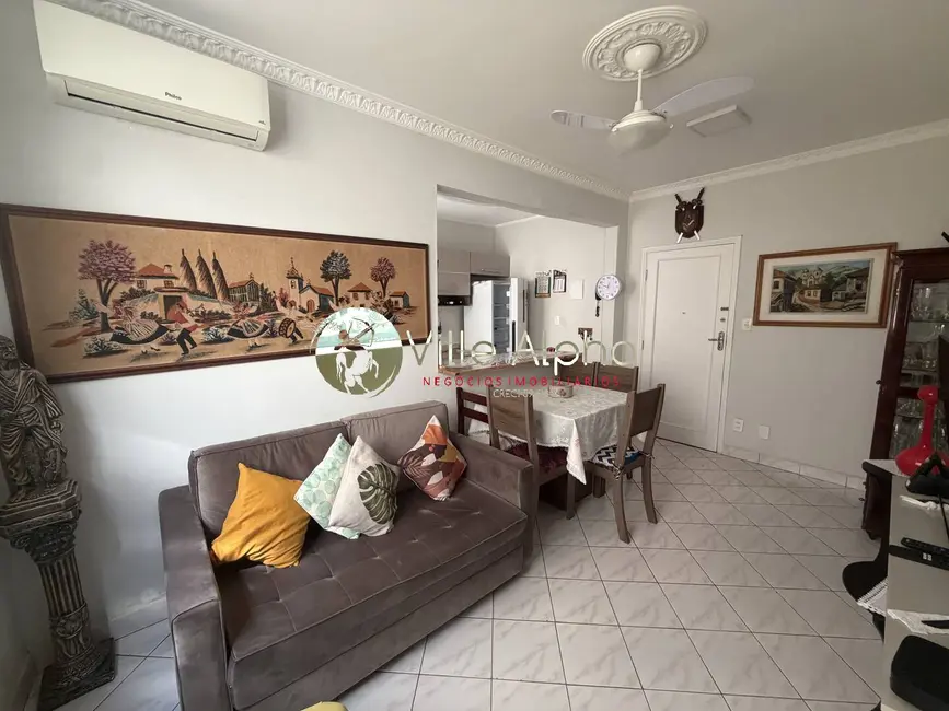 Foto 4 de Apartamento com 1 quarto à venda e para alugar, 50m2 em Gonzaga, Santos - SP