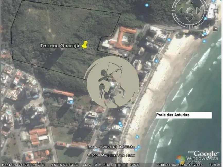 Foto 1 de Terreno / Lote à venda, 3600m2 em Guaruja - SP