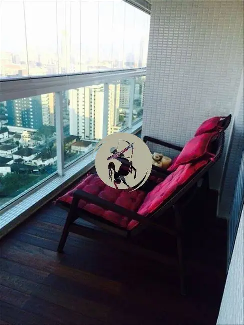 Foto 9 de Apartamento com 3 quartos à venda, 187m2 em Embaré, Santos - SP