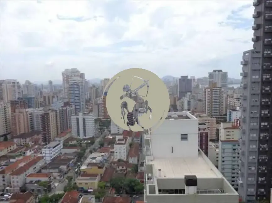 Foto 2 de Cobertura com 3 quartos à venda e para alugar, 450m2 em Pompéia, Santos - SP