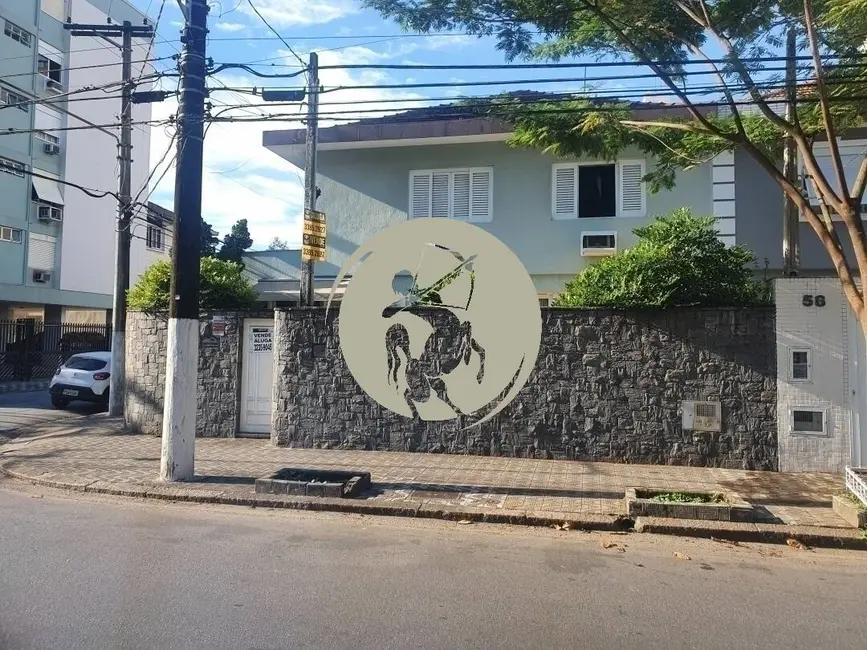 Foto 1 de Sobrado com 3 quartos à venda e para alugar, 210m2 em Ponta da Praia, Santos - SP