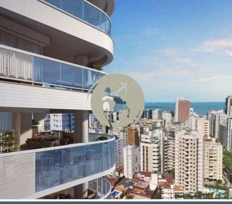 Foto 2 de Apartamento com 4 quartos à venda, 184m2 em Santos - SP