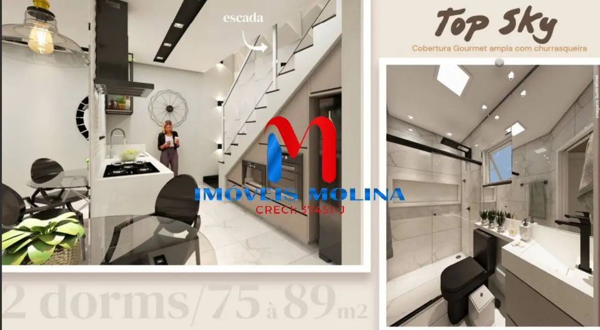 Foto 5 de Apartamento com 2 quartos à venda, 75m2 em Santa Maria, Santo Andre - SP